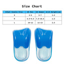 2X Pair Half Insoles Shoe Inserts L Size Gel Arch Support Foot Pad - RnR Galore