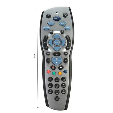2x Tooleroo PayTV Remote Control Compatible with Foxtel MYSTAR SKY NZ - Silver - RnR Galore