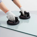 2x20cm 500kg Vacuum Suction Cup Glass Lifter Granite Sucker Pump Lift Heavy Duty - RnR Galore
