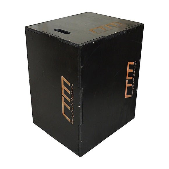 3 IN 1 Black Wood Plyo Games Plyometric Jump Box - RnR Galore