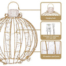 3 PCS Christmas Lights 360 LED Fairy Light Ball Decorations Jingle Jollys - RnR Galore