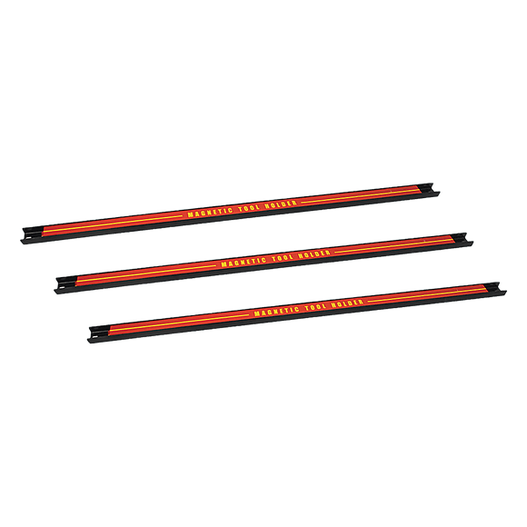 3 x 61cm Magnetic Wall Mounted Tool Holder Storage Organiser Garage Workshop - RnR Galore