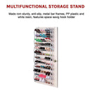 36 Pair Shoe Holder Organiser Over The Door Hanging Shelf Rack Storage Hook - RnR Galore