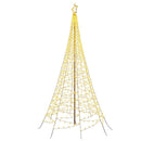 3.6M Christmas Tree 800 LED Solar Net Lights Jingle Jollys - RnR Galore