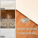 3Pcs Rubber Grip Wedge Door Stoppers Floor Carpet Heavy Duty Door Stop Security - RnR Galore
