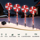 4 PCS Christmas Lights Path Ground Light Garden Decoration 112 LED Jingle Jollys - RnR Galore