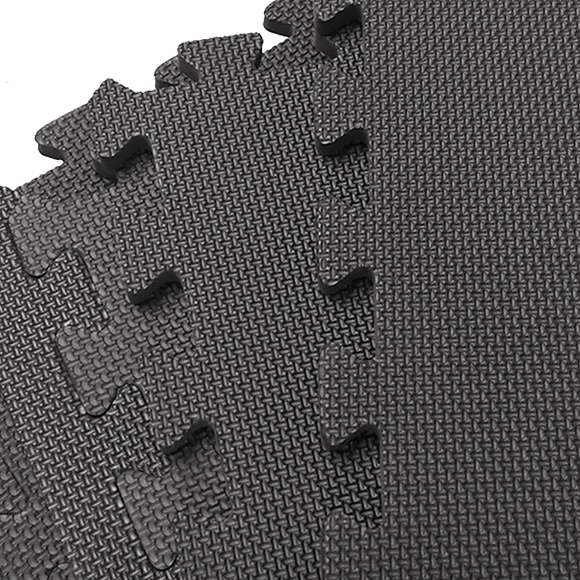 4 Tiles EVA Interlocking Gym Floor Mats – Home Fitness Puzzle Exercise Mat Set - RnR Galore