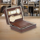 4 Watch Box Display Travel Case PU Leather - RnR Galore