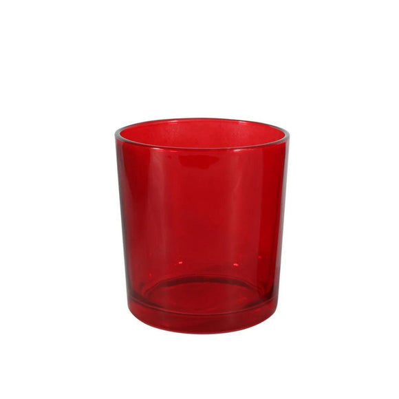 40 Pack Red Glass Votive Tealight Candle Holders House Party Centerpiece Xmas Wedding Decor Glass Candlestick Party Decorations Bridal Valentines Event - RnR Galore