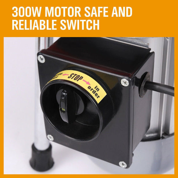 400W Drain Cleaner Electric Eel Rigid Plumbing Sewerage Pipe Machine 6 Cutters - RnR Galore