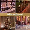 42 LED 6 PCS Christmas Lights Path Ground Light Garden Decorations Jingle Jollys - RnR Galore