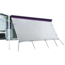 4.3m Caravan Privacy Screen Side Sunscreen Sun Shade for 15' Roll Out Awning - RnR Galore