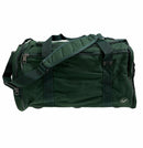 44L Travel Foldable Duffel Bag Gym Sports Luggage Travel Foldaway D - Zip Top School Bags - Bottle Green - RnR Galore