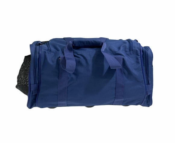 44L Travel Foldable Duffel Bag Gym Sports Luggage Travel Foldaway D - Zip Top School Bags - Royal Blue - RnR Galore