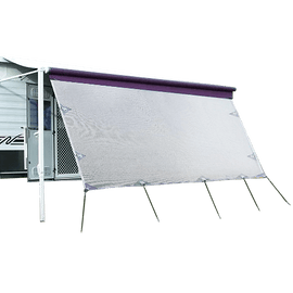 4.6m Caravan Privacy Screen Side Sunscreen Sun Shade for 16' Roll Out Awning - RnR Galore