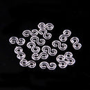 4800 LOOM BANDS Rubber Refill Kit DIY Magical Bracelet 192 S Clips 16 Hooks BULK - Rainbow - RnR Galore