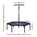 48inch Everfit Trampoline Fitness Trampoline Rebounder - RnR Galore