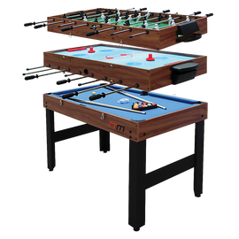 4FT 3 - in - 1 Games Foosball Soccer Hockey Pool Table - RnR Galore