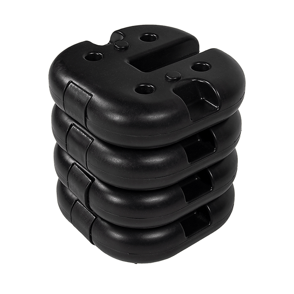 4pcs Outdoor Canopy Tent Leg Weights Anchor Stand Heavy Duty Gazebo Discs Base - RnR Galore
