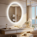 500x700mm LED Bathroom Mirror Oval Dimmable Anti - Fog - RnR Galore