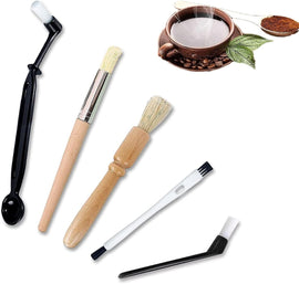 5pcs Coffee Grinder Cleaning Brushes - For Grinders, Espresso Machines & Tools - RnR Galore
