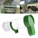 5x Bird Cage Food Dispenser Feeder Automatic Pet Parrot Budgie Cockatiel Aviary - RnR Galore
