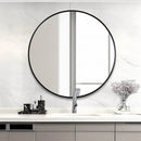 60cm Round Wall Mirror Bathroom Makeup Mirror by Della Francesca - RnR Galore