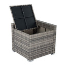 6PCS Outdoor Modular Lounge Sofa Coogee - Grey - RnR Galore