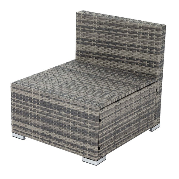 6PCS Outdoor Modular Lounge Sofa Coogee - Grey - RnR Galore