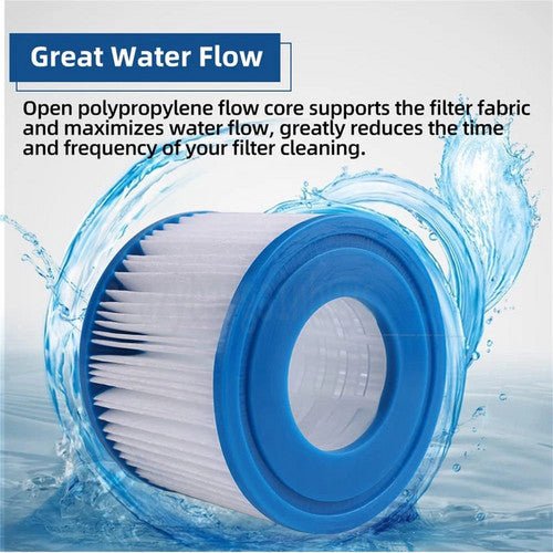 6PCS Replacement Bestway VI Filter Cartridge Inflatable Lay - Z - Spa Filters 58323 - RnR Galore