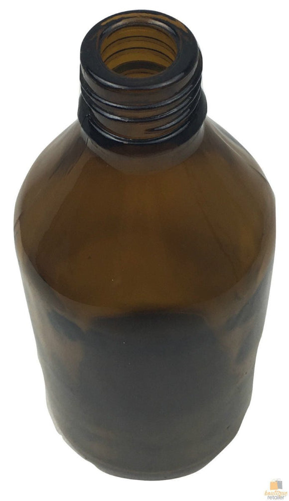 6x 600ml Amber Glass Bottle Cosmetic Essential Oil General Purpose Storage - RnR Galore