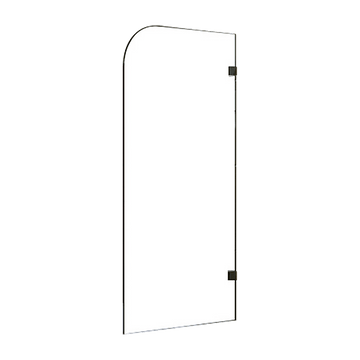 700 x 1450mm Frameless Bath Panel 10mm Glass Shower Screen By Della Francesca - RnR Galore