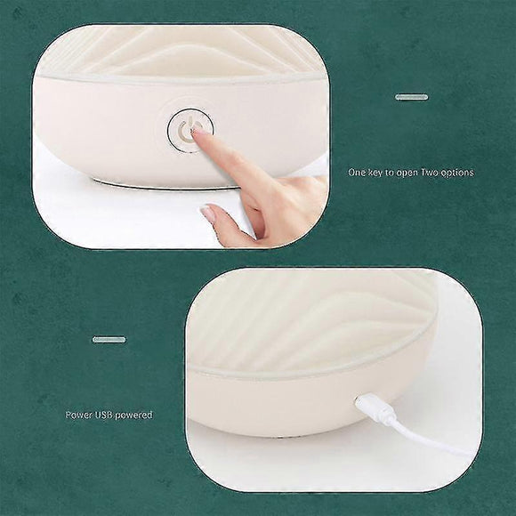 700ml Cool Mist Humidifier with Night Light, Quiet Top Fill Humidifier for Bedroom & Office - RnR Galore