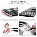 72pcs Professional Drawing Artist Kit Set Pencils and Sketch Charcoal Art Tools - RnR Galore