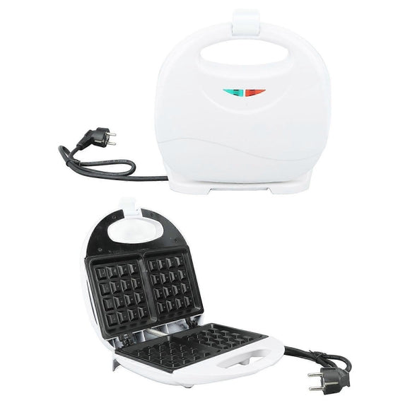 750W Mini Waffle Maker - Nonstick Aluminum Alloy Waffle Iron for Breakfast, Easy to Use - RnR Galore