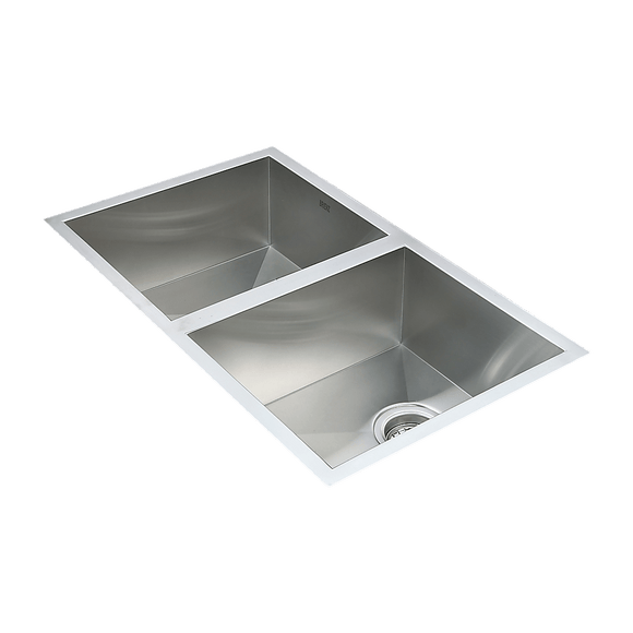 770x450mm Handmade Stainless Steel Undermount / Topmount Kitchen Sink with Waste - RnR Galore