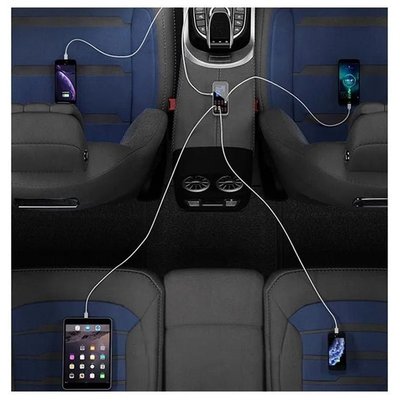 8 - Port PD+QC3.0 Car Charger with LED Display - RnR Galore