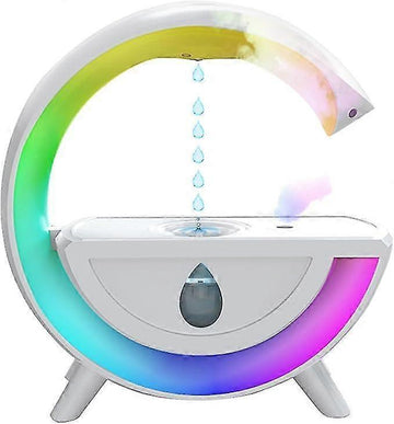 800ml Anti - Gravity Rain Cloud Humidifier, Cool Mist Humidifier with 7 - Color Light - RnR Galore