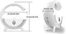 800ml Anti - Gravity Rain Cloud Humidifier, Cool Mist Humidifier with 7 - Color Light - RnR Galore