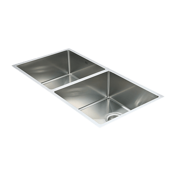 865x440mm Handmade Stainless Steel Undermount / Topmount Kitchen Sink with Waste - RnR Galore