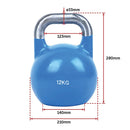 8KG, 12KG, 16KG Pro - Grade Steel KettleBell Set - RnR Galore