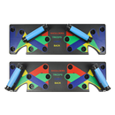 9 in 1 Push Up Board Yoga Bands Fitness Workout Train Gym Exercise Pushup Stand - RnR Galore