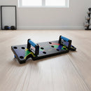 9 in 1 Push Up Board Yoga Bands Fitness Workout Train Gym Exercise Pushup Stand - RnR Galore