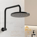 9'' Rain Shower Head Overhead High - pressure Swivel Black - RnR Galore