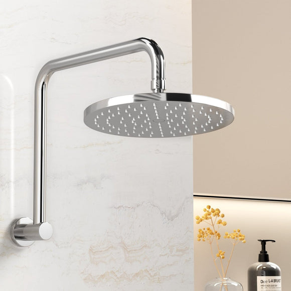 9'' Rain Shower Head Overhead High - pressure Swivel Chrome - RnR Galore