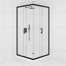 900 x 900mm Sliding Door Nano Safety Glass Shower Screen By Della Francesca - RnR Galore