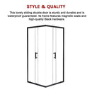 900 x 900mm Sliding Door Nano Safety Glass Shower Screen By Della Francesca - RnR Galore