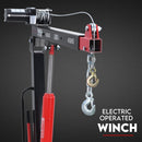 900kg Swivel Hydraulic Crane Hoist 12V Electric Jack - RnR Galore