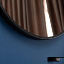 90cm Round Wall Mirror Bathroom Makeup Mirror by Della Francesca - RnR Galore