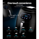 Devanti Air Fryer 8.5L LCD Fryers-3